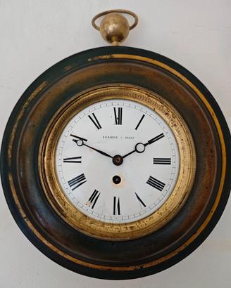 Orologio da Muro Lesieur a Paris Datato e Firmato