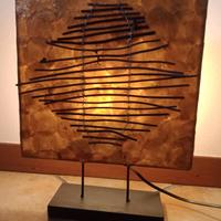 Lampada da tavolo etnica 