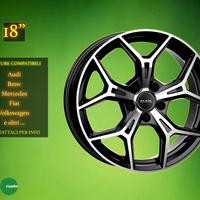 Cerchi in Lega Mak 18" per molte vetture - contat