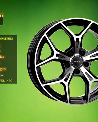 Cerchi in Lega Mak 18" per molte vetture - contat