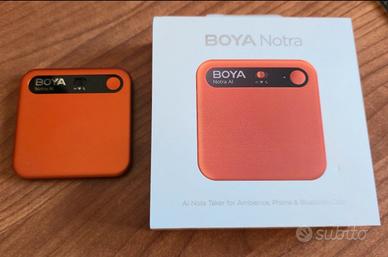 BOYA Notra AI (Arancio) - Come Nuovo in Garanzia
