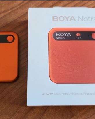 BOYA Notra AI (Arancio) - Come Nuovo in Garanzia
