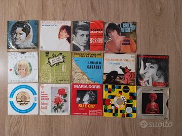 Vinili 45 giri collezionismo vintage