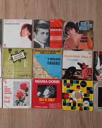 Vinili 45 giri collezionismo vintage