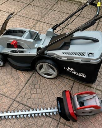 Tagliaerba tagliasiepi motosega bateria 40v