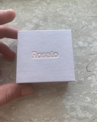 Bracciale donna rosato piu anello in pietre