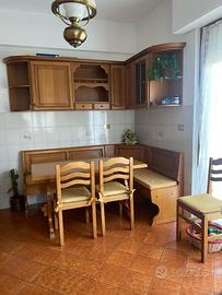 Tavolo legno con giropanca