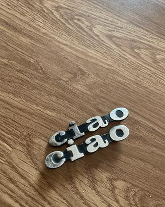 Scritte del motorino piaggio ciao