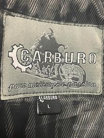 giacca per moto carburo in pelle