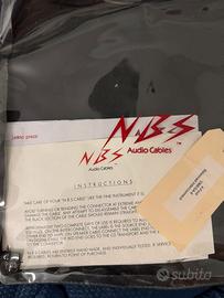 Nbs cavo bilanciato xlr 1,20 mt omega II