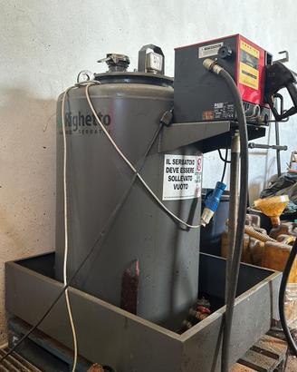 Cisterna gasolio 500 litri