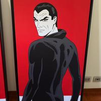 Quadro stampa su tela diabolik