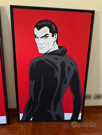 Quadro stampa su tela diabolik
