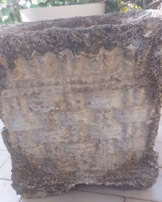 Vaso in cemento 