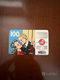 RICARICard TIM 100.000 Lire Vintage: Steve Canyon