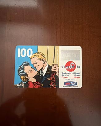 RICARICard TIM 100.000 Lire Vintage: Steve Canyon