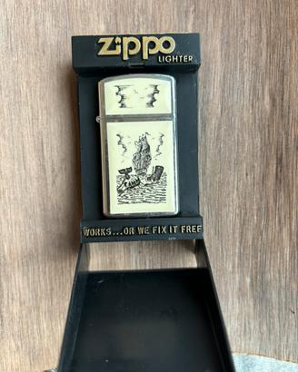 Accendino Zippo Scrimshaw
