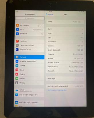 Ipad 1generazione wifi 16gb