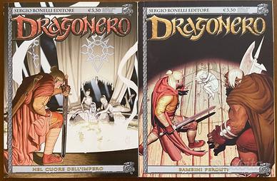 Lotto 6 Dragonero 1a serie (46-60) Bonelli 2017-18