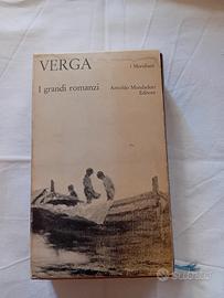 I Meridiani Verga I grandi romanzi 1972 I Edizione