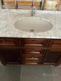 Mobile da bagno "arte povera" con lavabo