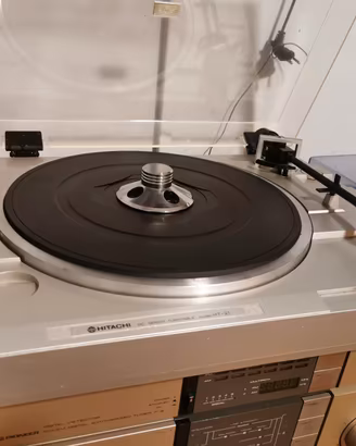 🎵giradischi hitachi con puntina nuova 