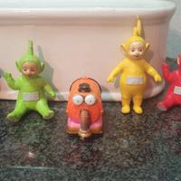 4 Teletubbies + Noo Noo Character Options