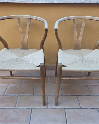 4 sedie Carl Hansen & Søn CH24 