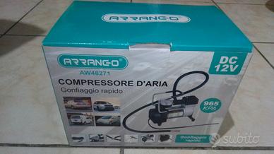 Compressore d'aria nuovo confezionato 12 volt