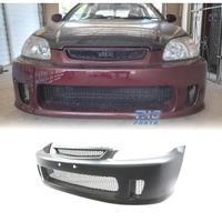 PARAURTI ANTERIORE HONDA CIVIC 99-00 LOOK N1