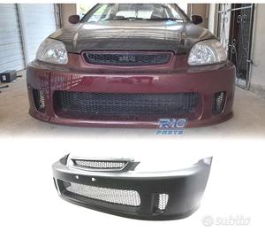 PARAURTI ANTERIORE HONDA CIVIC 99-00 LOOK N1