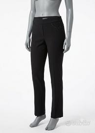 Pantaloni neri eleganti taglia 44