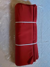 Rotolo tenda color rosso Ferrarese per esterni