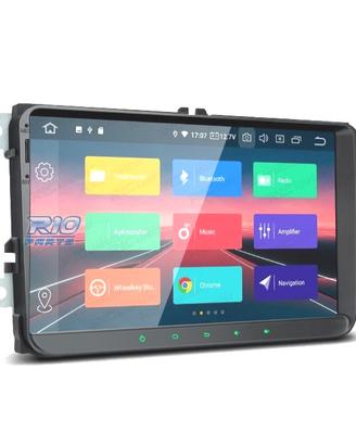RADIO GPS ANDROID 12 PER VOLKSWAGEN VW SEAT SKODA 