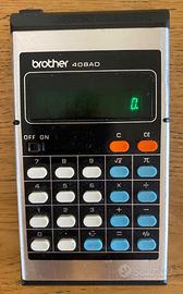 Calcolatrice Brother led vintage 408AD