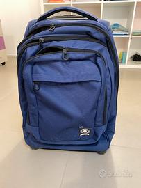 TROLLEY BUMP PRO PLAIN - INVICTA - BLU + COPERTURA