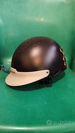 Set equitazione casco pantaloni stivale k-way