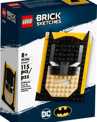 LEGO 40386 Batman Brick Sketches