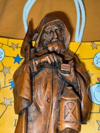 statuetta in legno anri