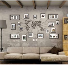 Cornice Mappa del mondo