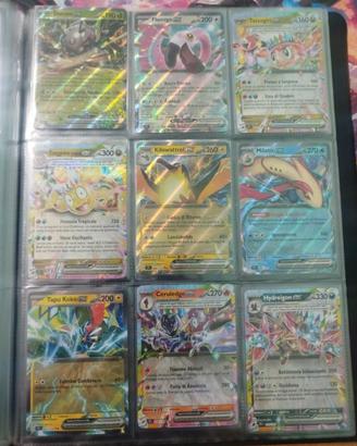 Lotto carte Pokémon Ex
