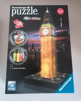 Puzzle Ravensburger 3D Night Edition Big Ben 