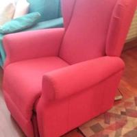 Poltrona relax color rosso