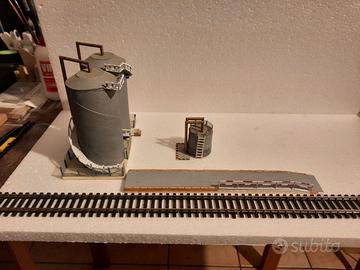 Acc.plastici : cisterne scala H0 lotto di 3 pezzi