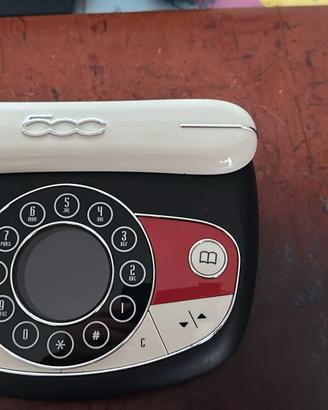 Telefono Telecom fisso cordless Mod. FIAT 500