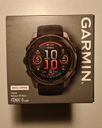 Garmin Fēnix 8 51mm AMOLED Sapphire – Titanium