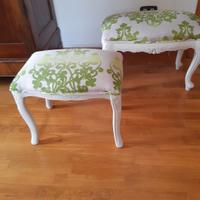 Poltroncine restaurate stile shabby