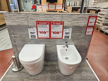 coppia wc e bidet Sunsea