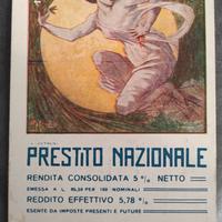 Cartolina, componimento poetico I^ Guerra Mondiale