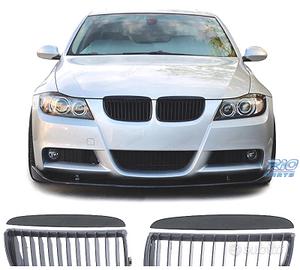 GRIGLIE BMW E90 E91 05-08 LOOK M NERO OPACO
